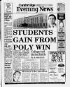 Cambridge Daily News Tuesday 23 April 1991 Page 1