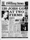 Cambridge Daily News Tuesday 07 January 1992 Page 1