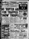 Daily Record Saturday 25 January 1958 Page 1