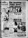 Daily Record Friday 11 July 1958 Page 1