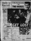 Daily Record Tuesday 09 January 1962 Page 1