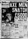 Daily Record Friday 04 January 1963 Page 1