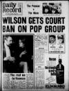 Daily Record Saturday 02 September 1967 Page 1