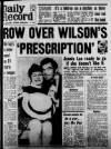 Daily Record Thursday 11 January 1968 Page 1