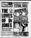 Daily Record Monday 27 January 1986 Page 1