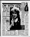 DAILY RECORD Saturday April 12 1986 21 ON WITH KEN Hosting the chat show is merely child’s play strictly tongue-in-cheek