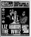 Daily Record Tuesday 29 July 1986 Page 1