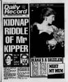 Daily Record Thursday 31 July 1986 Page 1