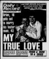 Daily Record Monday 04 August 1986 Page 1