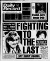 Daily Record Saturday 13 September 1986 Page 1