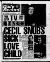 Daily Record Saturday 16 January 1988 Page 1