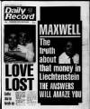 Daily Record Friday 19 February 1988 Page 1
