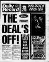 Daily Record Friday 18 March 1988 Page 1
