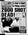 Daily Record Monday 05 June 1989 Page 1