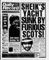 Daily Record Friday 18 August 1989 Page 1