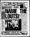 Daily Record Friday 03 November 1989 Page 1