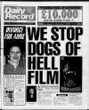 Daily Record Monday 22 January 1990 Page 1