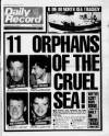 Daily Record Thursday 13 December 1990 Page 1