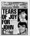 Daily Record Friday 09 August 1991 Page 1