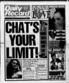 Daily Record Saturday 11 January 1992 Page 1
