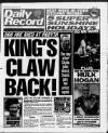 Daily Record Saturday 25 January 1992 Page 1