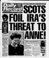 Daily Record Thursday 25 June 1992 Page 1
