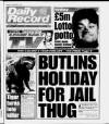 Daily Record Monday 14 November 1994 Page 1