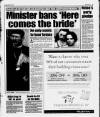 Monday May 15 1995 Dally Record 5 m Minister bans ‘Here conies the bride’ He only wants to hear hymns
