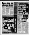 Dally Record Friday June 2 1995 Dozy man (or tram RAIL chiefs are considering a bizarre plan if they are
