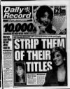 Daily Record Friday 19 January 1996 Page 1