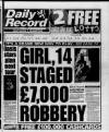 Daily Record Saturday 14 September 1996 Page 1