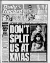 Daily Record Wednesday 11 December 1996 Page 1