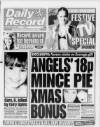 Daily Record Tuesday 24 December 1996 Page 1
