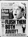 Daily Record Saturday 13 December 1997 Page 1