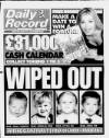 Daily Record Monday 05 January 1998 Page 1
