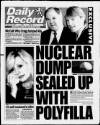 Daily Record Monday 08 June 1998 Page 1