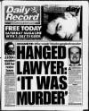 Daily Record Saturday 02 January 1999 Page 1