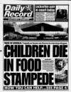 Daily Record Tuesday 06 April 1999 Page 1