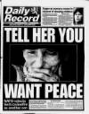 Daily Record Wednesday 07 April 1999 Page 1