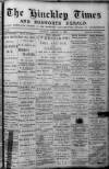 Hinckley Times Saturday 11 January 1890 Page 1