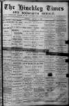 Hinckley Times Saturday 18 January 1890 Page 1