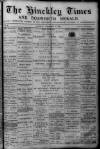 Hinckley Times Saturday 08 February 1890 Page 1