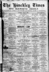 Hinckley Times Saturday 09 May 1891 Page 1
