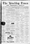 Hinckley Times Saturday 07 October 1893 Page 1