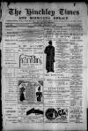 Hinckley Times Saturday 01 January 1898 Page 1