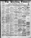 Hinckley Times Saturday 02 December 1911 Page 1