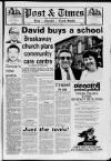 Leek Post & Times Wednesday 08 October 1986 Page 1