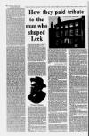 Leek Post & Times Wednesday 24 August 1988 Page 12