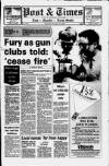 Leek Post & Times Wednesday 16 November 1988 Page 1
