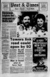 Leek Post & Times Wednesday 04 January 1989 Page 1